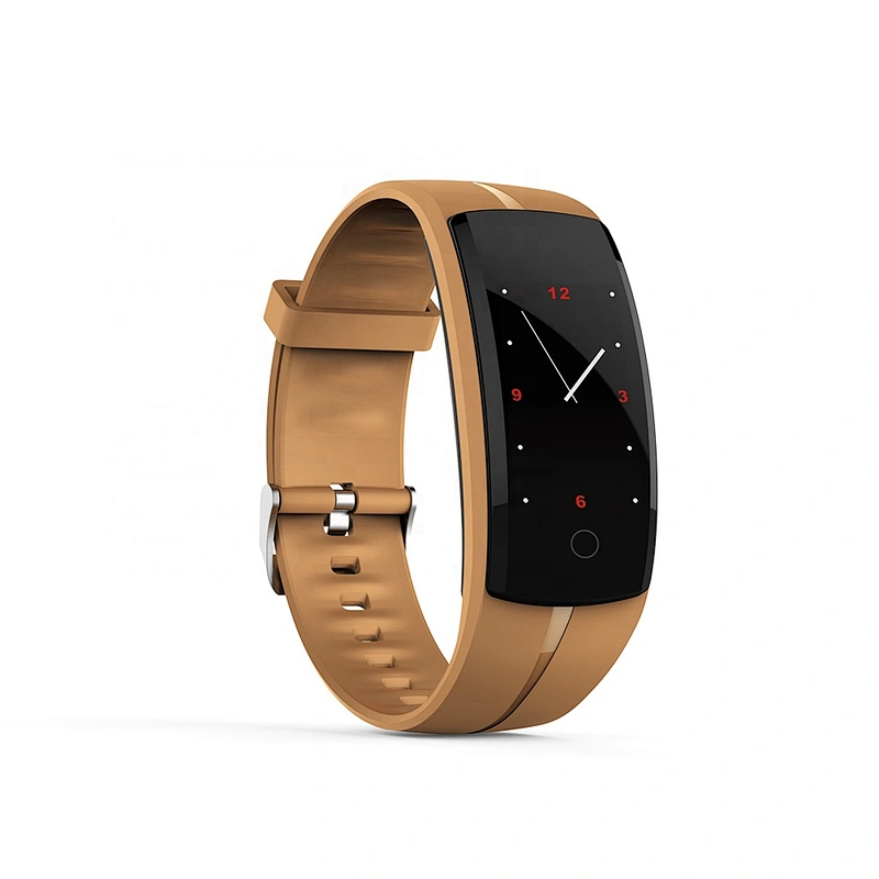 Waterproof QS100 Smart Bracelet Heart Rate Monitor Pulse Meter Fitness Tracker Bluetooth Sports Wristband