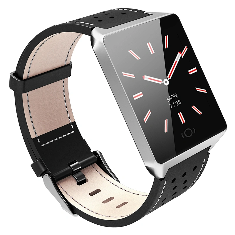 2019 best selling ck19 relojes intelligent Bluetooth smart sport watch leather strap magnetic charging waterproof smart bracelet