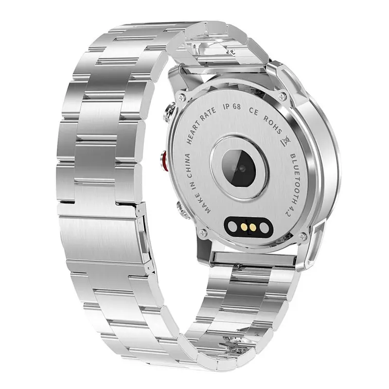 2019 new product S10 stainless steel sport business smart watch heart rate monitor IP68 waterproof wristwatch