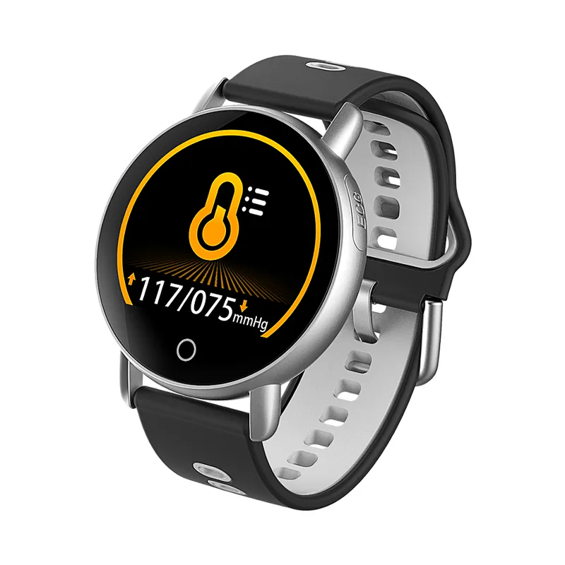 Light fashion smart watch R1 ECG heart rate blood pressure monitoring multiple sports mode waterproof wristband