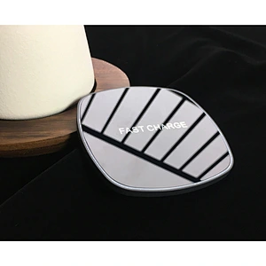 Hot selling 2019 Amazon Hot Sell Custom led light fit all phone QI fast wireless charger