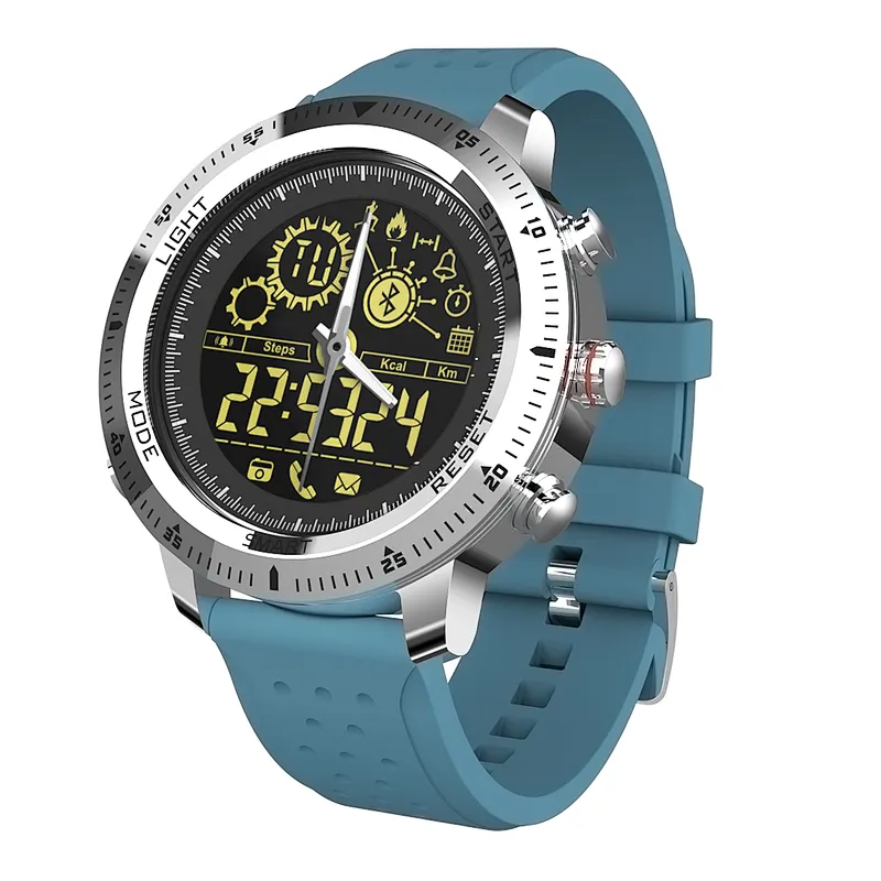 New Model Long Standby Smart Digital watch NX02 Bluetooth 5 ATM Waterproof Pedometer Smartwatch