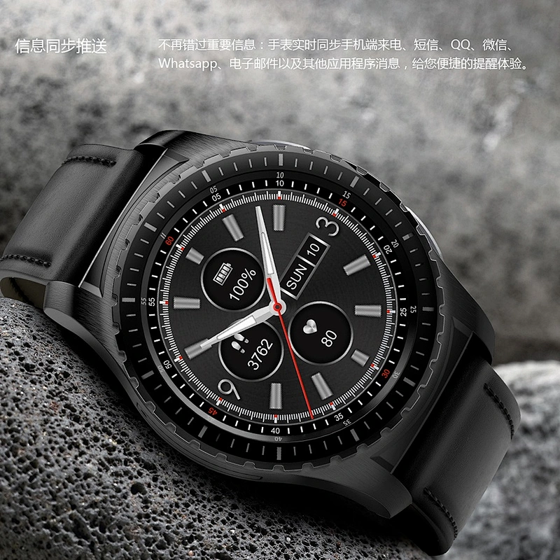 Fitness Tracker Heart Rate Anti-lost KW28 Smart Watch Model SIM/TF Card Wristwatch For Android IOS Phone