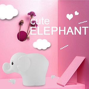 Christmas gift small body soft silicone cute elephant Fabulous idea especially for babies kids girls and ladies