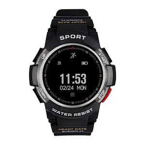 IP68 Waterproof Heart Rate Detection F6 Smart Bracelet with Android and IOS System