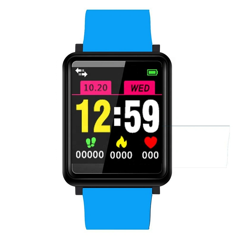 Touch Control F1 Smart Bracelet Heart Rate Blood Pressure Blood Oxygen Monitor Smart band With IP67 Waterproof
