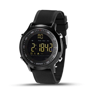 50 Meters Waterproof with Call and SMS Alert Sporting Activity Tracker EX18 Healthy Sport Smart Watch