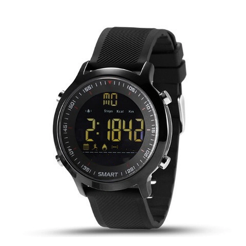 50 Meters Waterproof with Call and SMS Alert Sporting Activity Tracker EX18 Healthy Sport Smart Watch