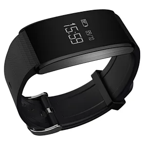 Heart rate Blood Pressure monitor Metal wristband waterproof sports A58 smart bracelet with remote camera