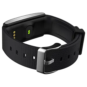 Heart rate Blood Pressure monitor Metal wristband waterproof sports A58 smart bracelet with remote camera