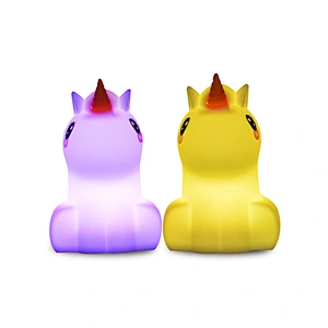 Hot sale Room Moon Mini Unicorn Silicone Baby Lamp Night Light