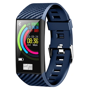 1.14 inch large screen fitness tracker DT58 smart bracelet ECG+PPG monitor outdoor mode IP68 waterproof sports watch