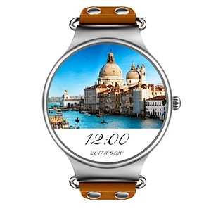 Fashion style KW98 smart watch 1.39 inch Amoled round screen 3G WiFi GPS Android 5.1 sport watch