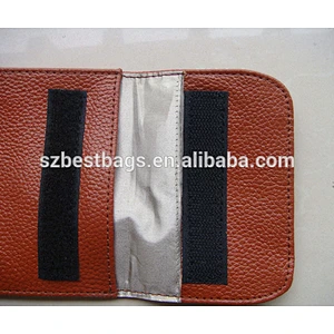 Leather RFID Blocking Travel Passport Organizer With Card Holder