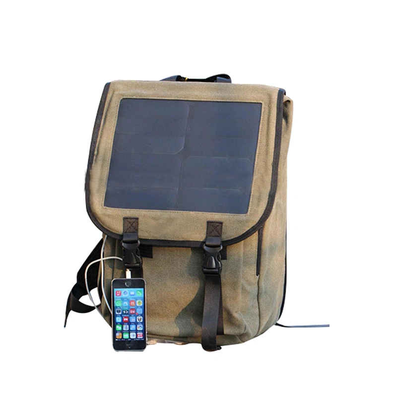 China manufacture Multi-functional Outdoor Travel Bag USB Solar Charging Backpack