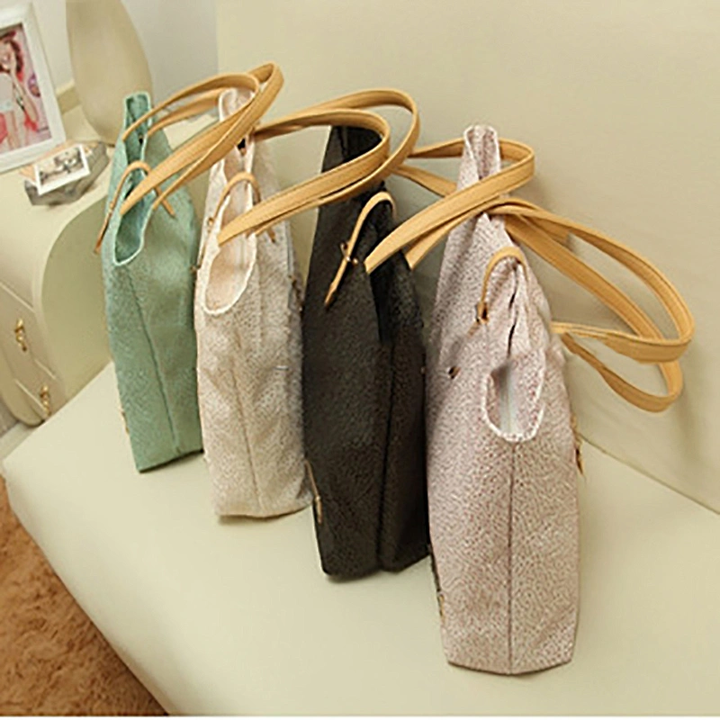 2019 high-quality faux leather zip handbag with larger capability for women
