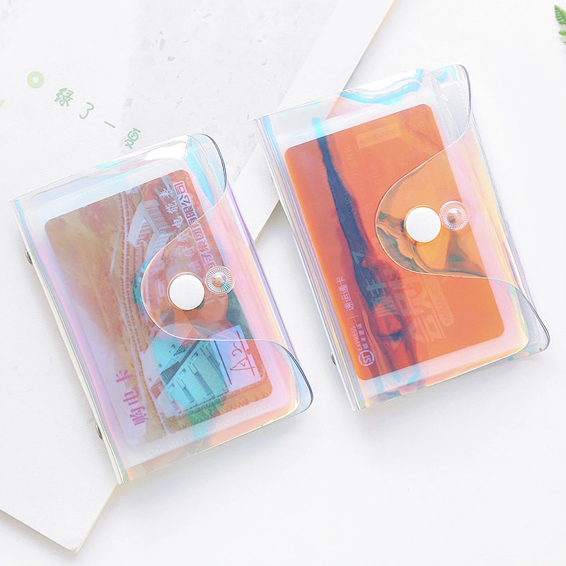 Innovation Productsnew Gadgets Korean Style Clip for Pocket Mini Potable Transparent Card Holder