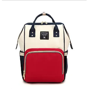 OEM multi function mommy diaper backpack multifunction mum baby care bag with bottle warmer