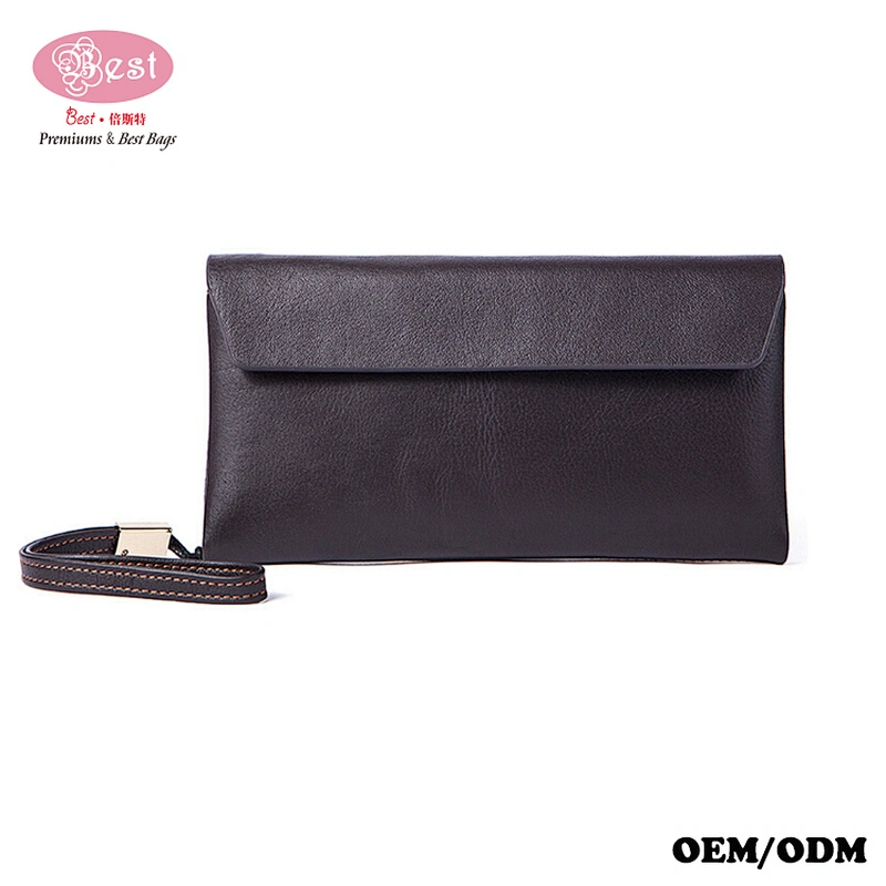 Leather Handbags Cowhide Leather Phone Bags Long Wallet Purse for Men and Women
