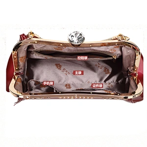 2019 elegant classic fashion patent leather handbag evening bag for women for feast or party