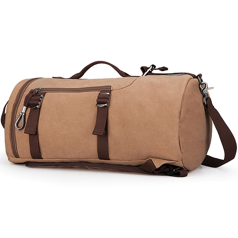 2020 custom cheap stylish practical durable men canvas duffel bag with good quality for travel