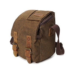 Cross-Border Camera Bag Men's Messenger Bag Waterproof Canvas Photography Bags