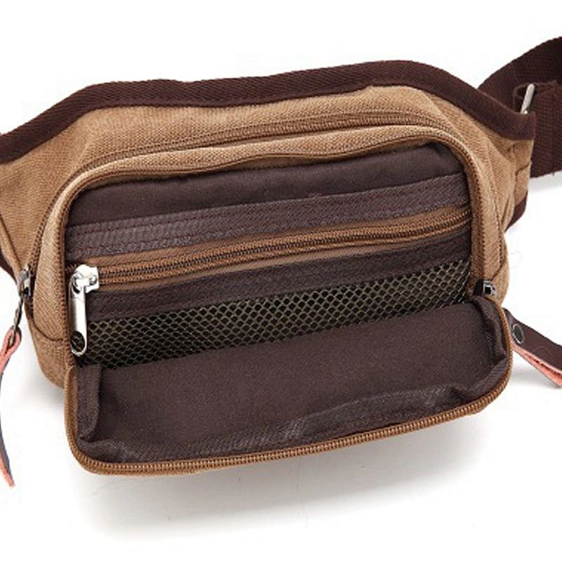 2019 high-quality high capacity fashion contracted and leisure waist bags for outdoor sport or travel