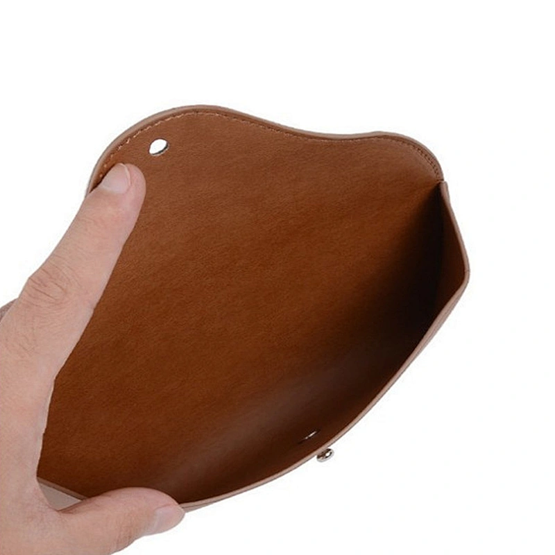 High-end Handmade Glasses Cases Custom PU Leather Glasses Bags