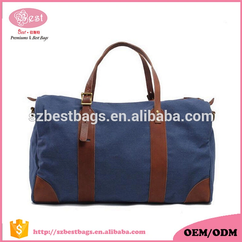 Premium luggage travel bags weekender travel bag Italian travel bag