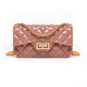 ladies korean style hand bag silicone gel bolsas femininas women's bag clutch bag