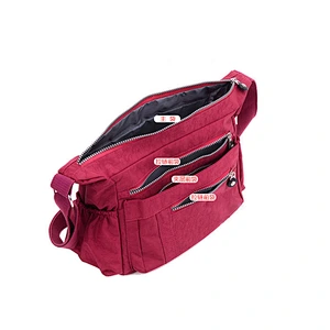 Waterproof cold resistant fashionable and versatile comfortable and light leisure bag shoulder bag for travel or shopping