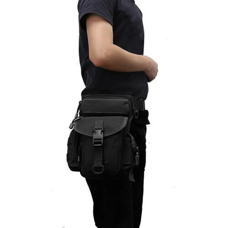 Military Drop Leg Bag Tool Fanny Thigh Pack Pouch Motorcycle Thermite Versipack