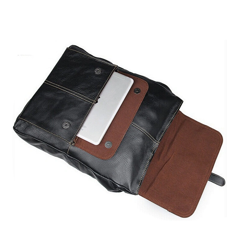 Handmade Premium Quality full-grain Real Leather Laptop Daily Leisure School Backpack for men