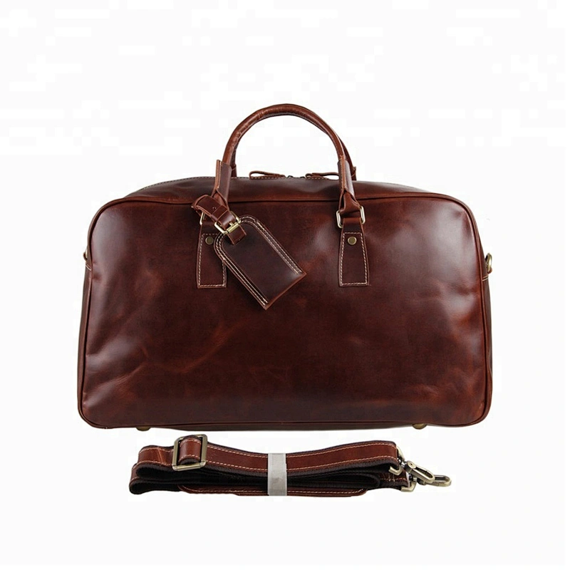 Men's Duffle Bag Vintage Leather Big Capacity Duffel Bags