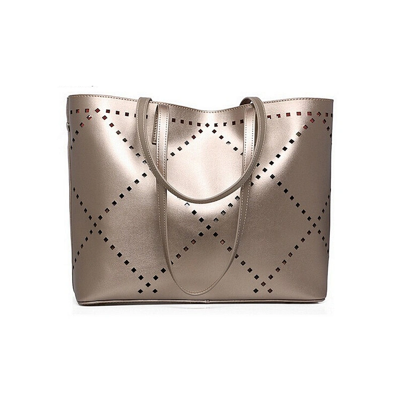 Premium Cowhide Leather Handbag Western Fashion Oversize Volume Tote Bag with Removable interior pouch Handbags