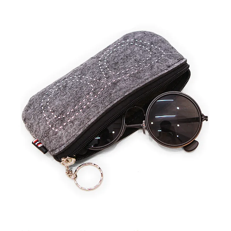Custom soft glasses pouch sunglasses eyeglasses bag for glasses