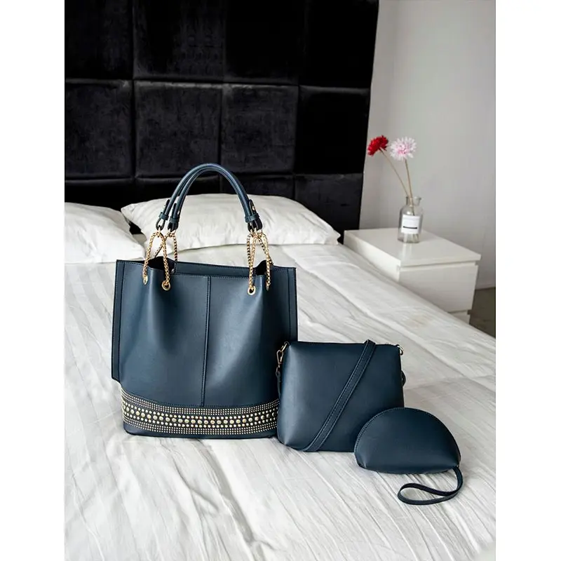 3pcs/set body cross bag girls genuine leather bags Suitable for parties