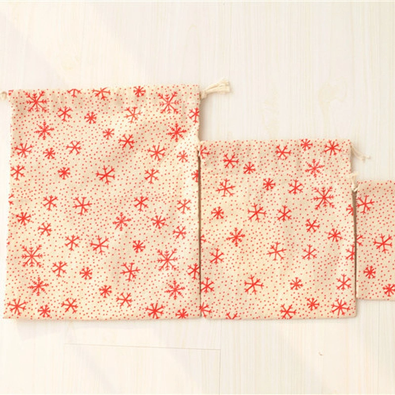 Christmas candy gift bag promotion designer wedding custom in low price