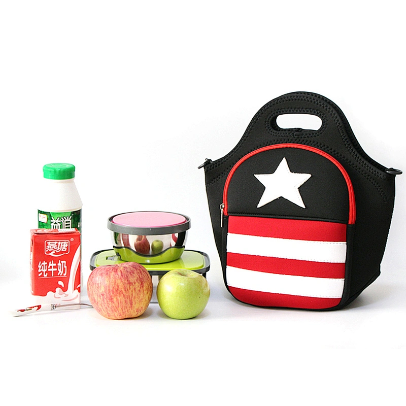 Insulated neoprene kids lunch bag picnic backpack for kids food
