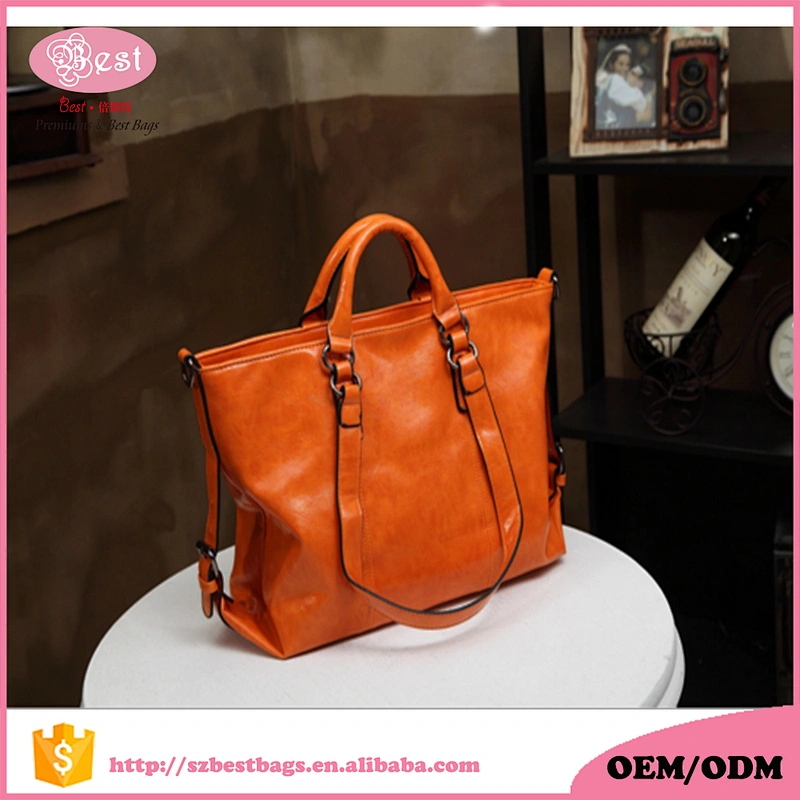 China Supplier Latest model women leather handbag