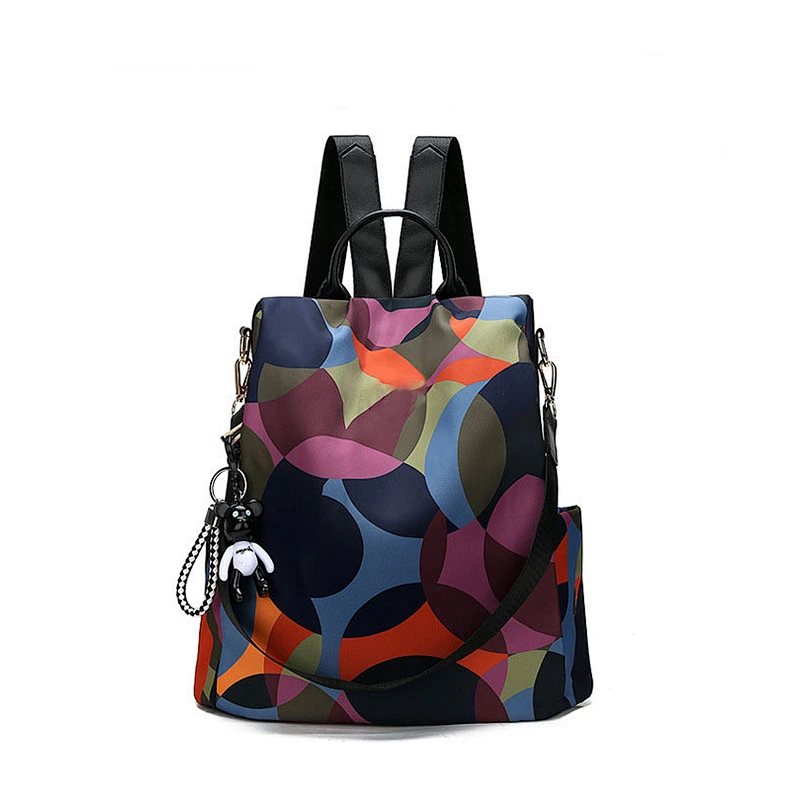 New korean style versatile high capacity oxford school backpack bookbag for school or travel