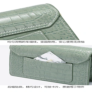 2019 Korean style simple versatile alligator pattern bag cross body bag for shopping or daily used