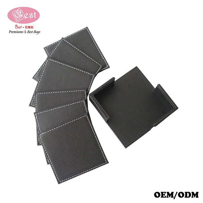 Wholesale Blank Cup Mats Glass Pads Leather Cup&Glass Coaster Diatomite Cup Mat