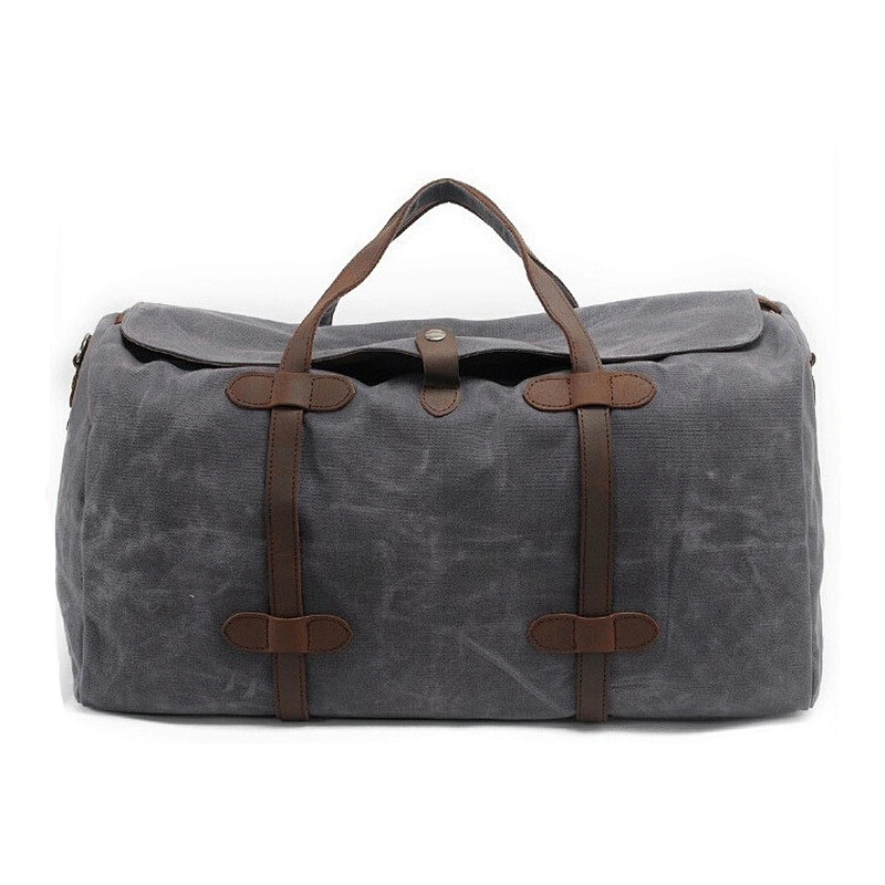 On Line Shopping HK Designer Brand Waxed Water-repellent Canvas Large Capacity Travel Bag