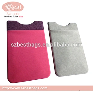 3M sticker card holder attach to the back of smart phone