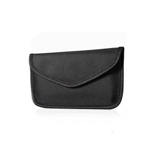 Wholesale black block signal mobile phone bag anti radiation pouches / case