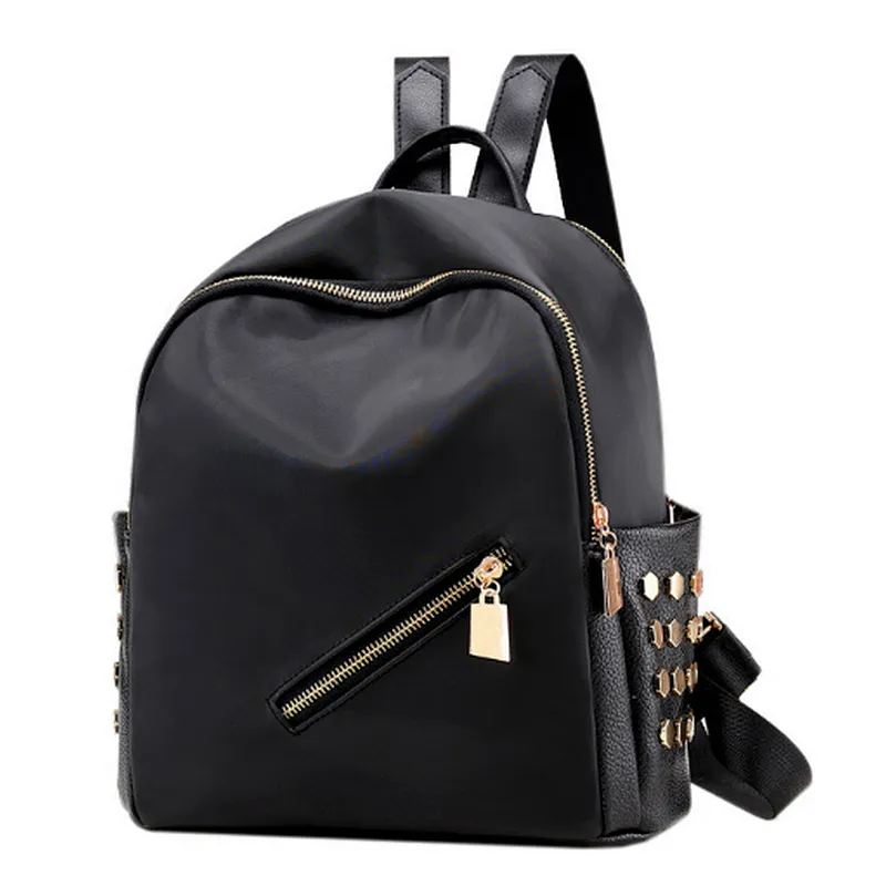 Korean new style beautiful women sling backpack with earphone hole for girls