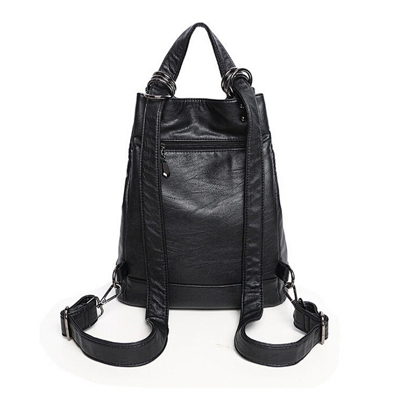 Wholesale Shoulder Bag Multifunction Messenger Bags Leather Backpack