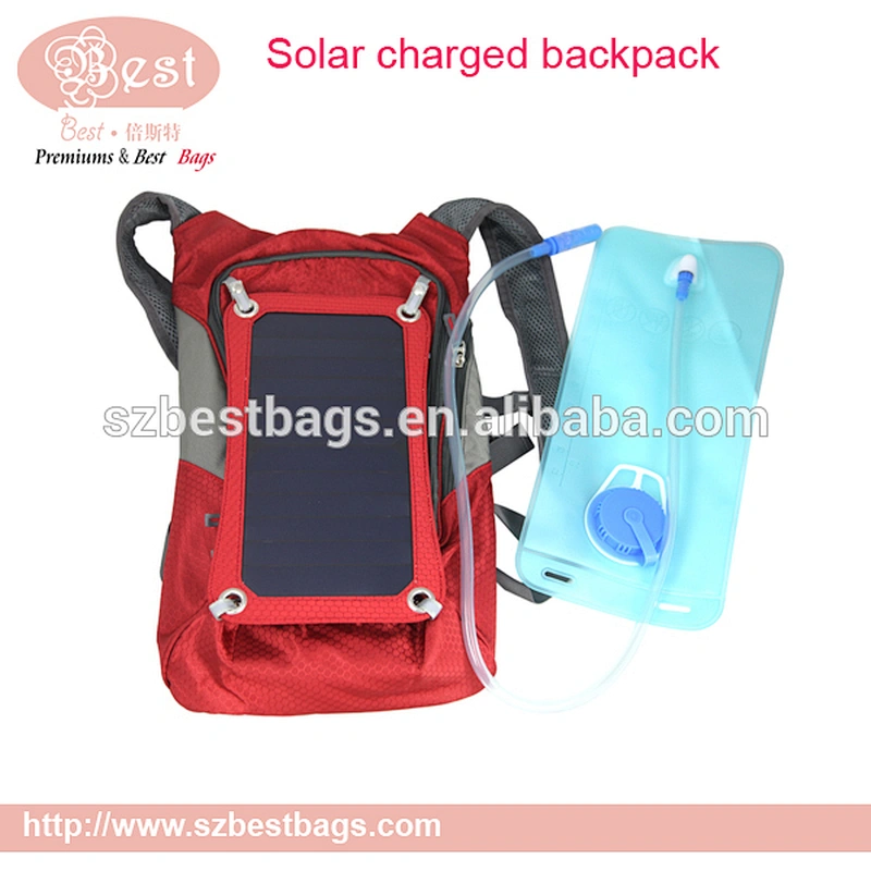 wholesale solar battery backpack with solar panel