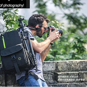 Customized Nylon godspeed camera backpack travel digital Outdoor equipment